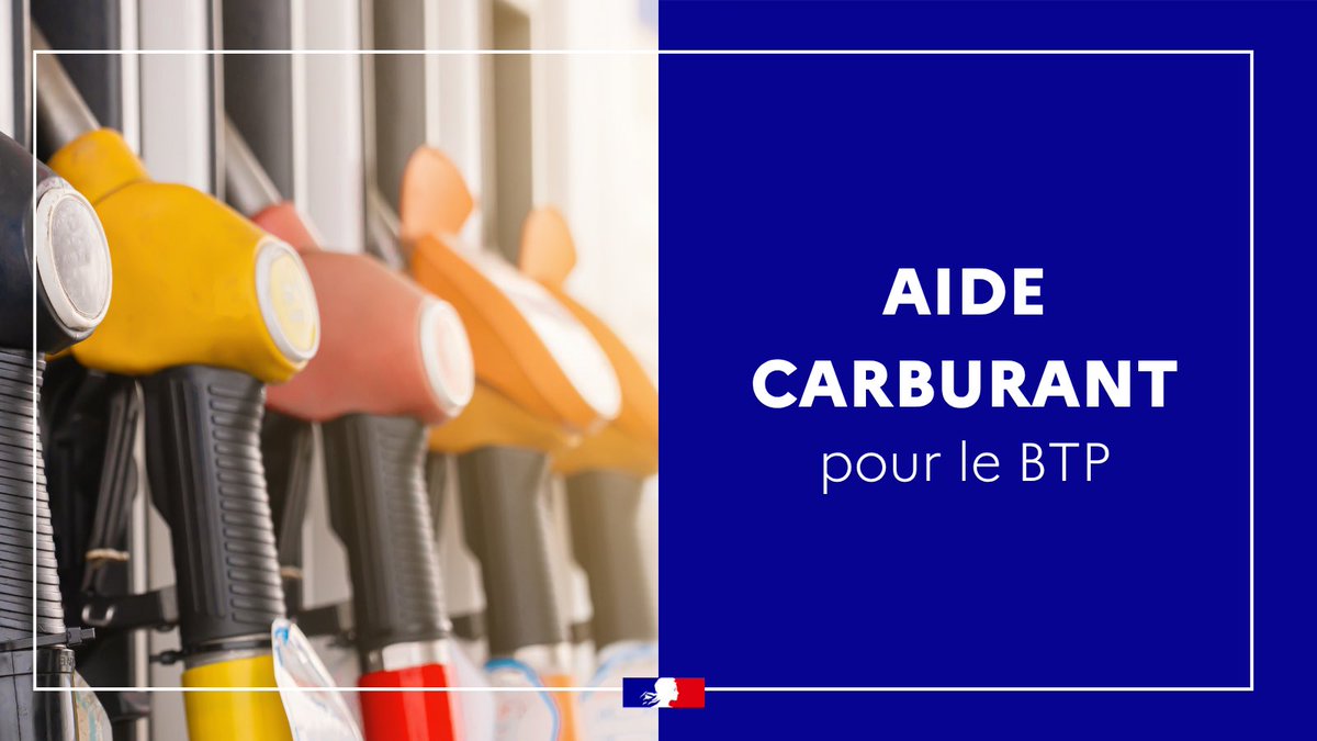 Aide carburant entreprises BTP moins de 50 salariés