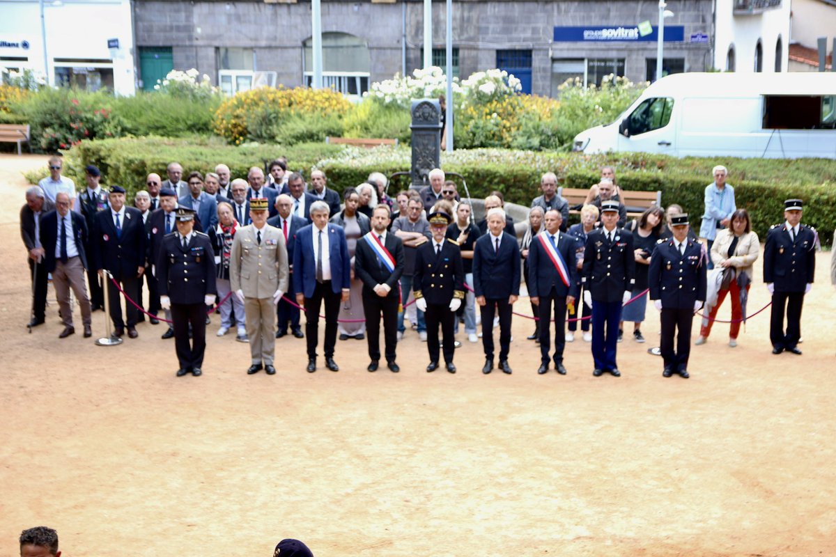 Cérémonie d'hommage aux Morts pour la France en Indochine Clermont-Ferrand