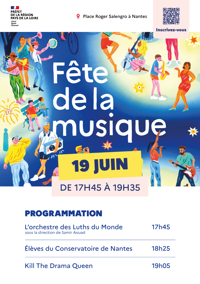 Fête de la musique à la préfecture de la Loire-Atlantique