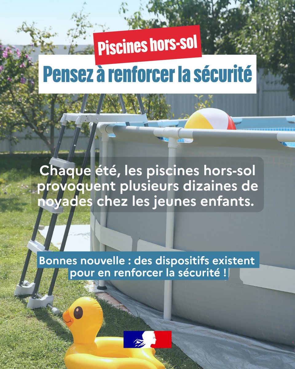 Prévention des noyades dans les piscines hors-sol