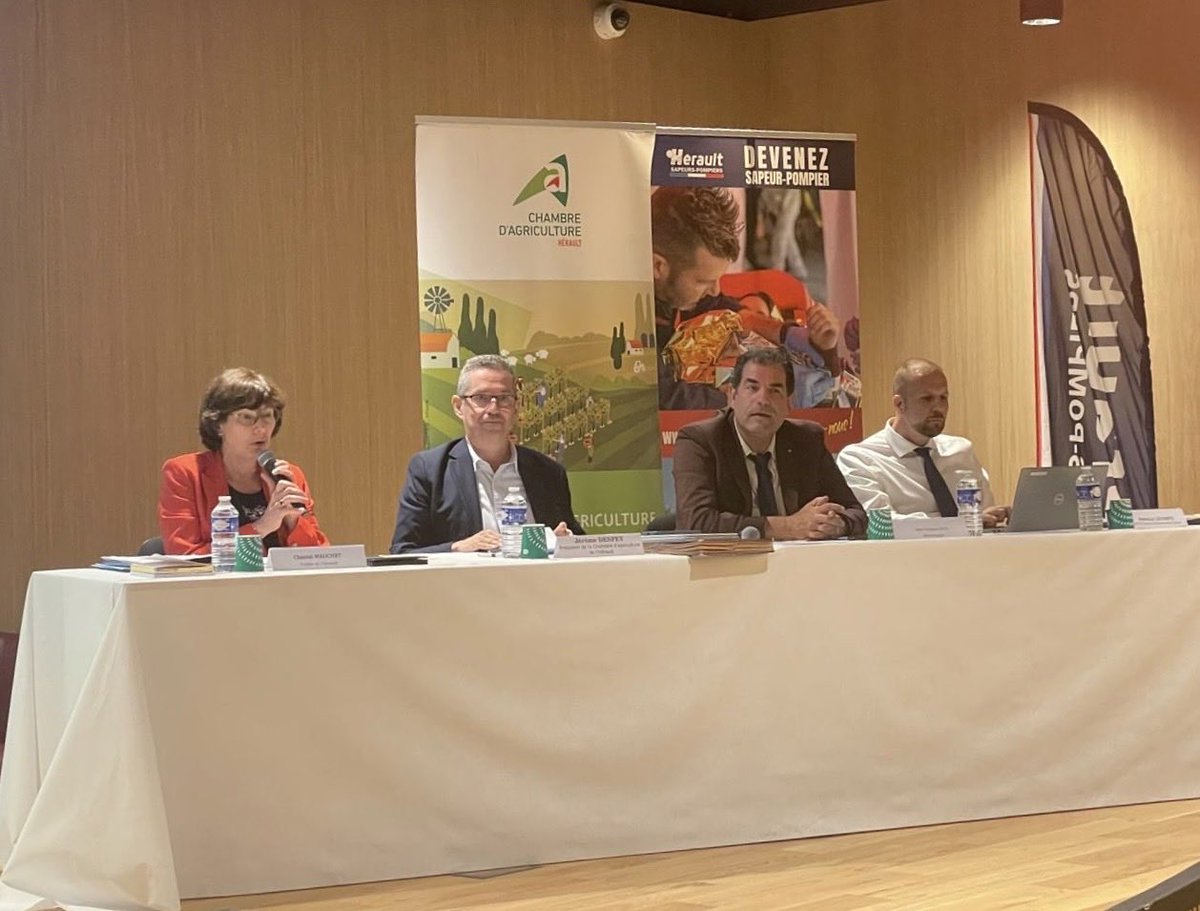 Session annuelle Chambre d'agriculture Hérault