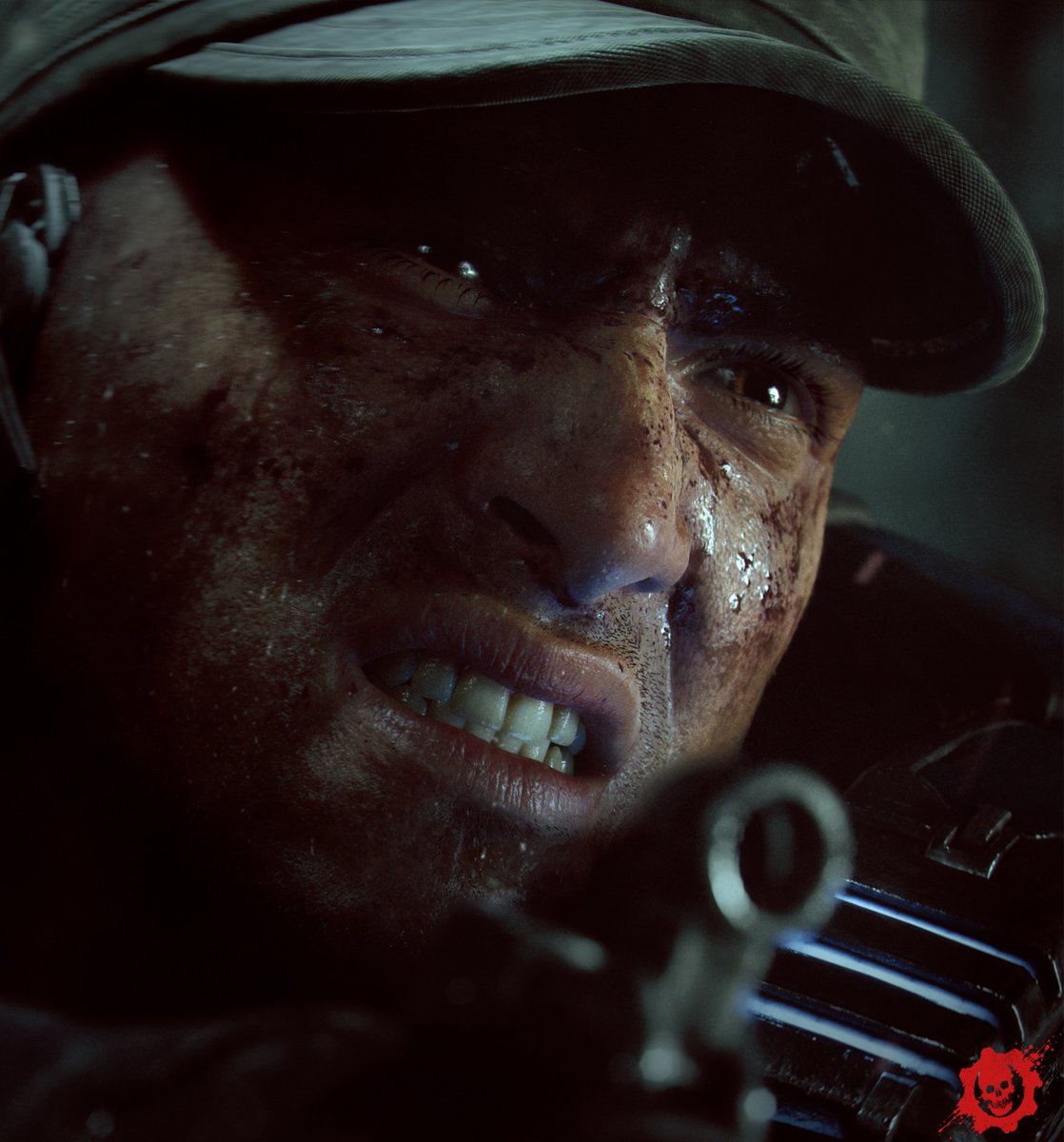 Detalle de armadura en Gears of War: E-Day
