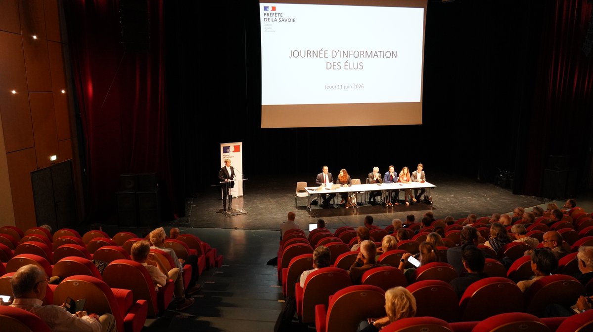 Journée d'information des élus de la Savoie à Montmélian