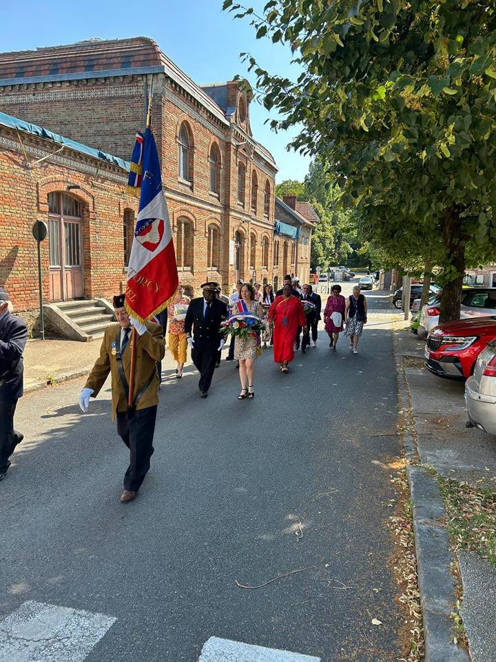 Cérémonie commémorative de l'Appel du 18 juin à Noisiel