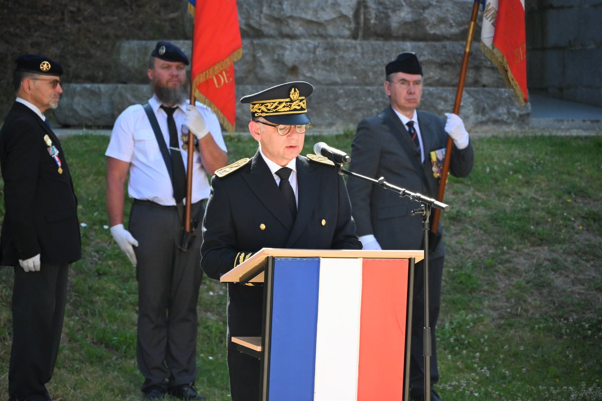 Cérémonie commémorative de l'Appel du 18 juin 1940 en Seine-Saint-Denis