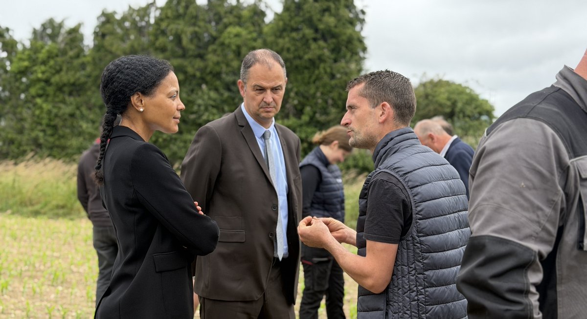 Visite de la préfète de la Mayenne à Saint-Calais-du-Désert