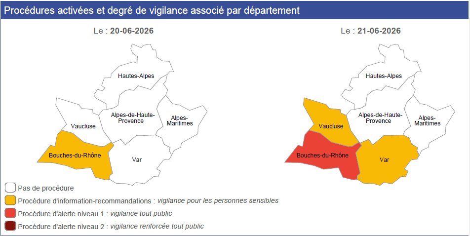 Alerte pollution à l'ozone Var