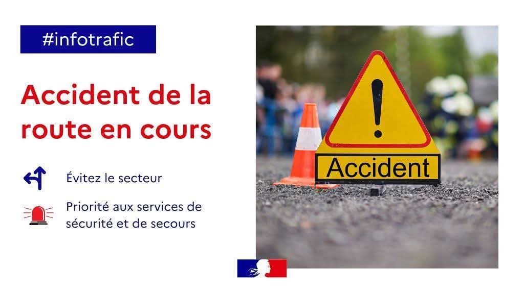 Accident sur l'A1 à Puzeaux secteur de Péronne