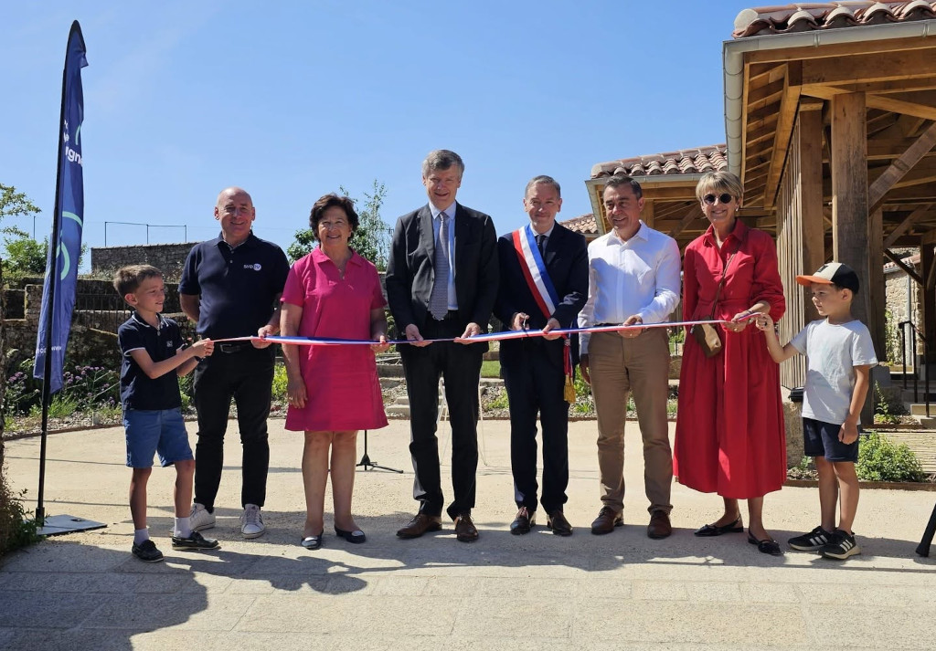 Inauguration des halles et de la salle de la Cité de Mallièvre