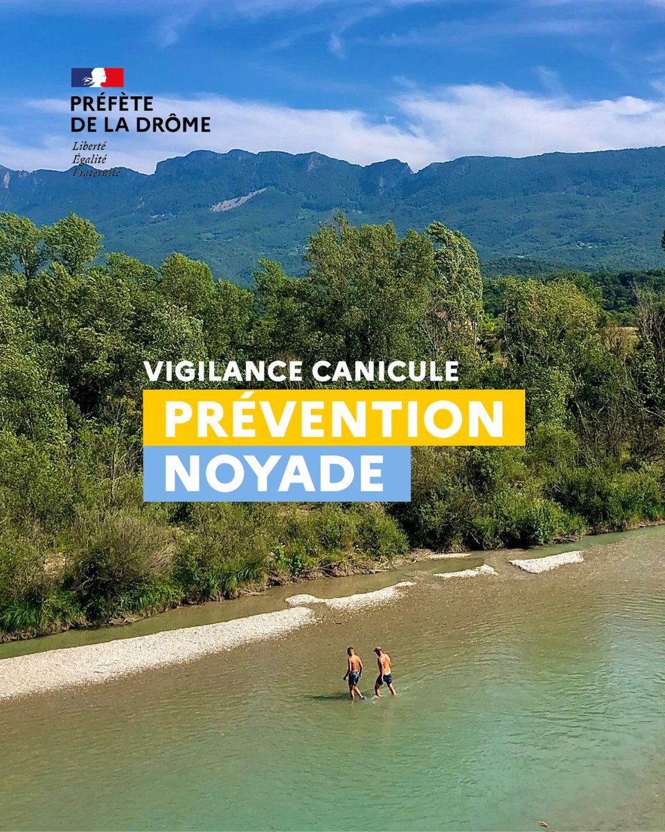 Canicule en Drôme
