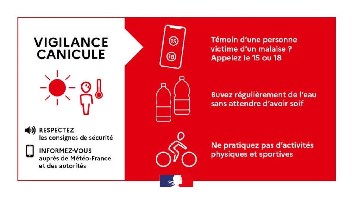 Interdictions liées à la canicule dans l'Eure