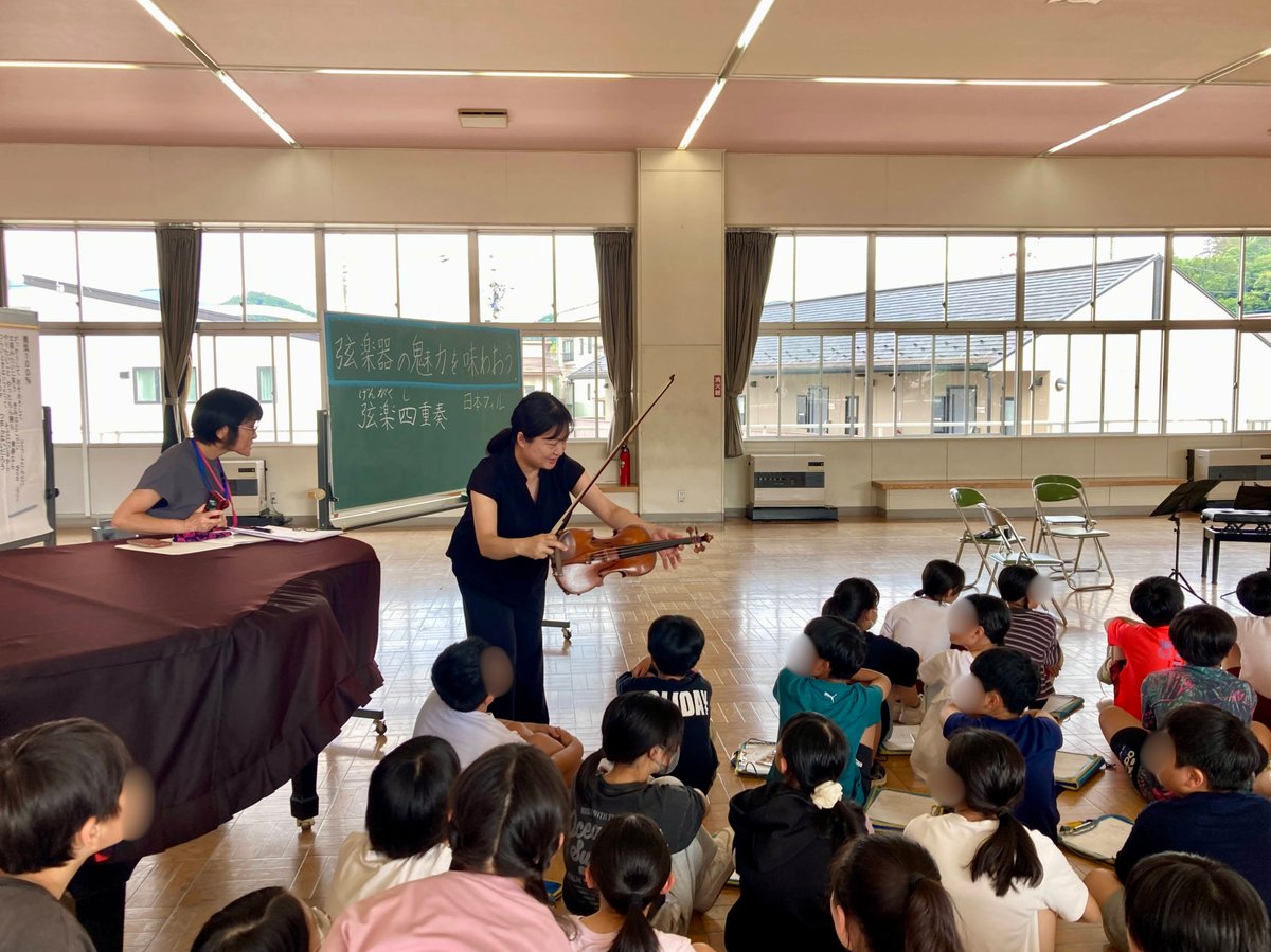 日本フィルハーモニー交響楽団による子ども向けプログラムの実施報告