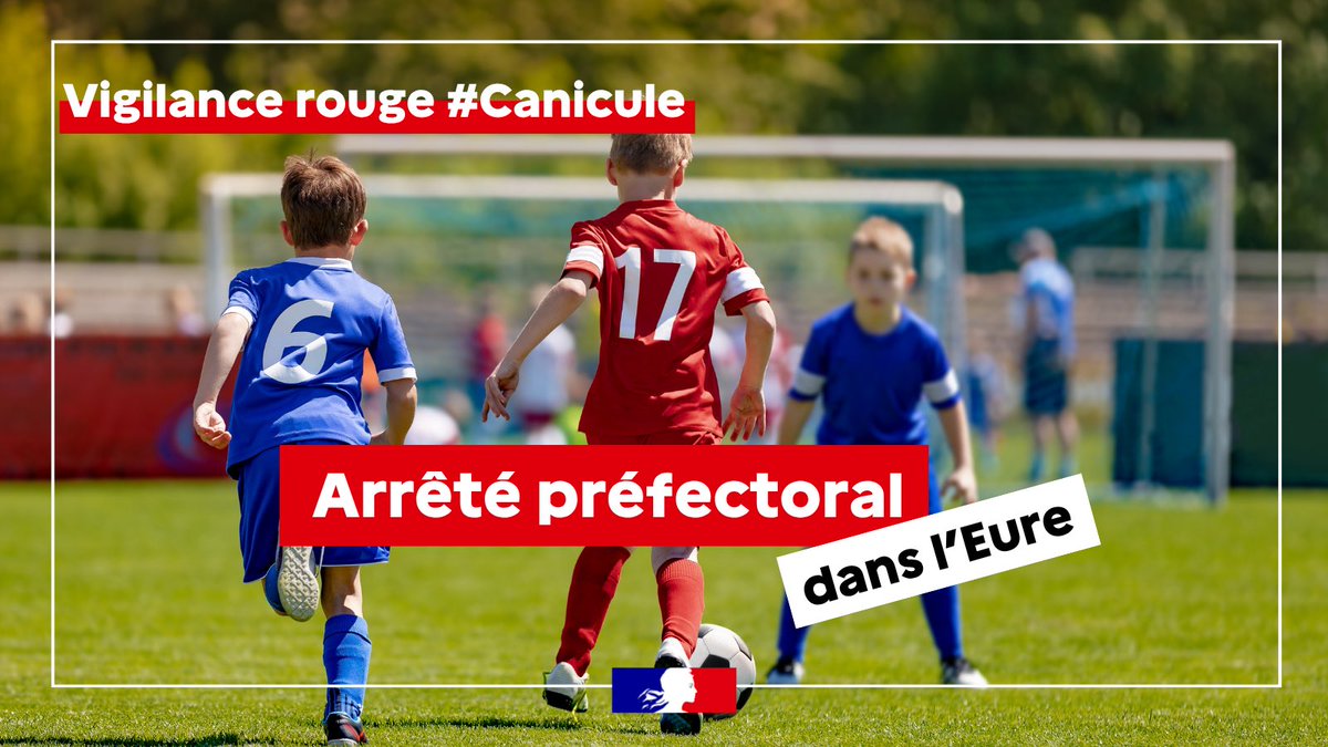 Interdiction des manifestations sportives non professionnelles en Eure et Seine-Maritime pendant la canicule