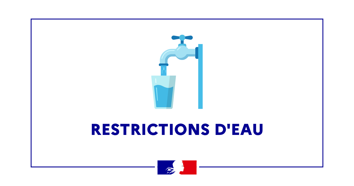Restrictions d'eau en Indre 36