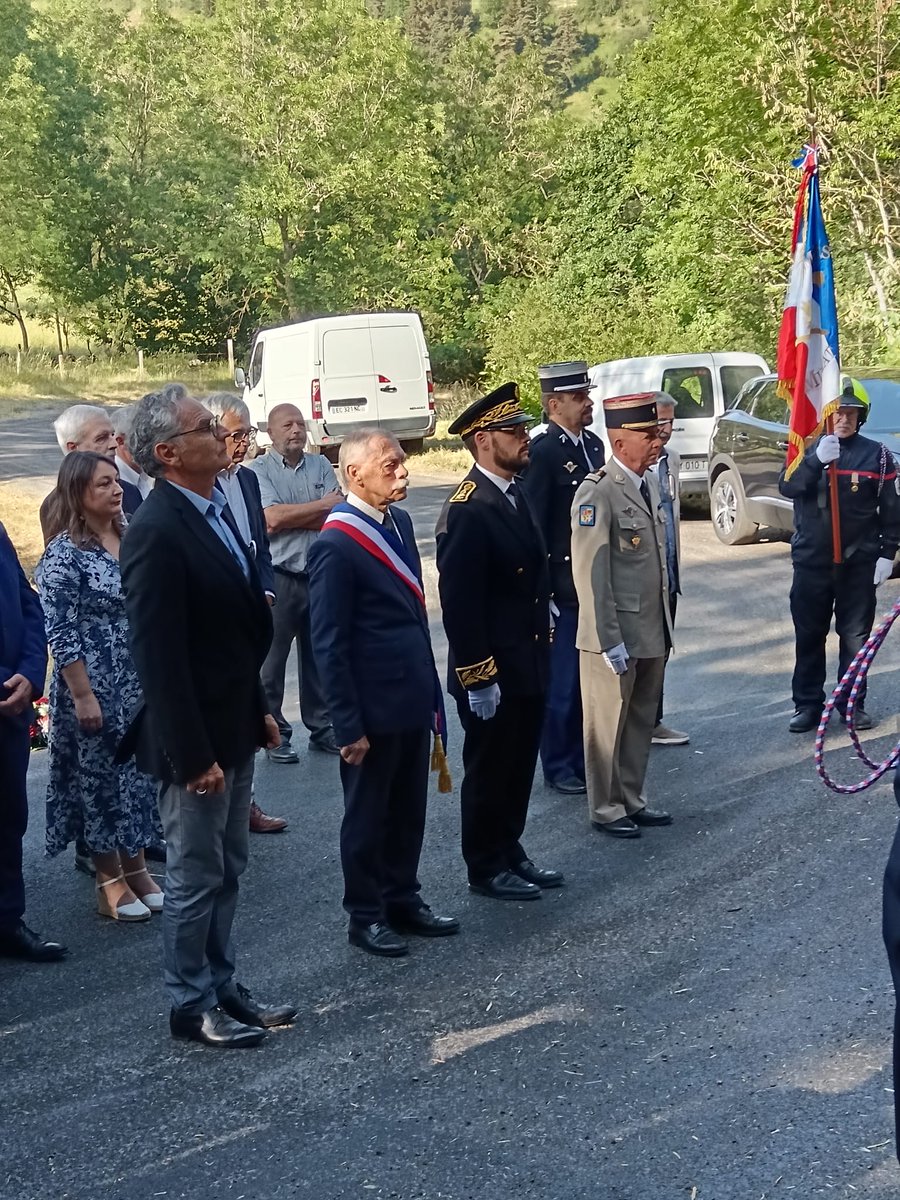 Commémoration des événements de juin 1944 à Murat