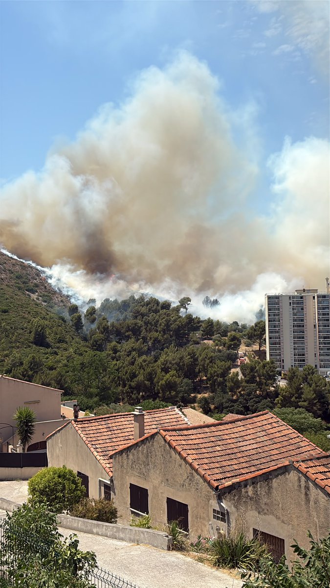 Incendie en cours à Saint-Marcel (11e arrondissement)