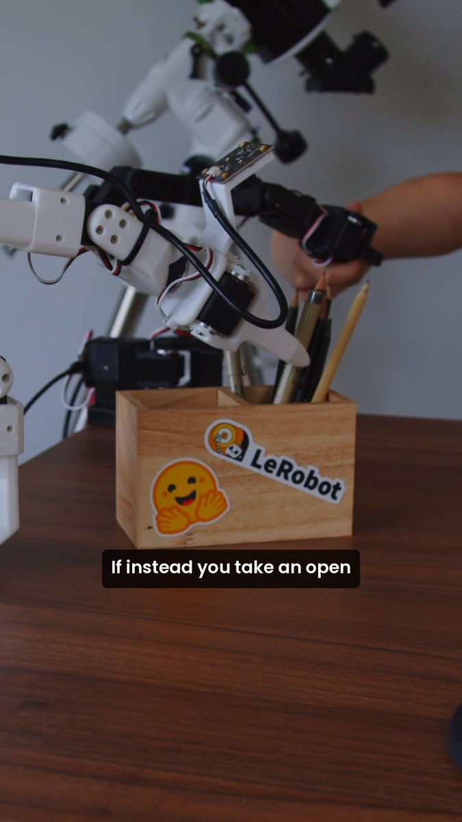 Original video thumbnail: Hugging Face - Hugging Face Releases LeRobot v0.6 for Open Source Robotics