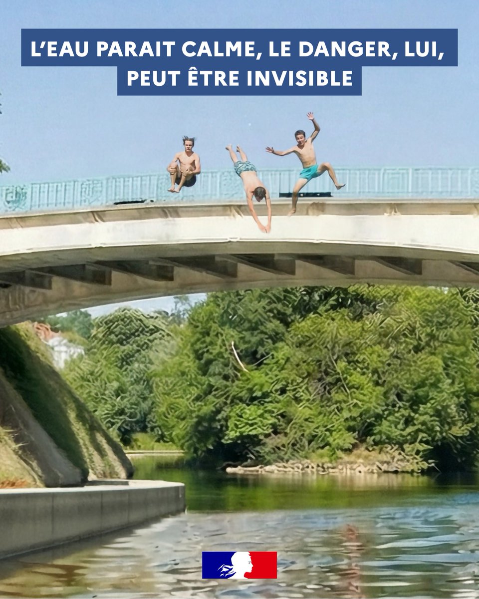 Prévention des accidents de baignade Préfecture 18