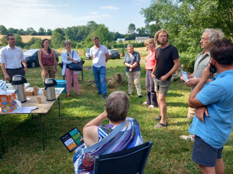 Rencontre avec les agriculteurs bio du Bocage à Saint-Jean-le-Blanc