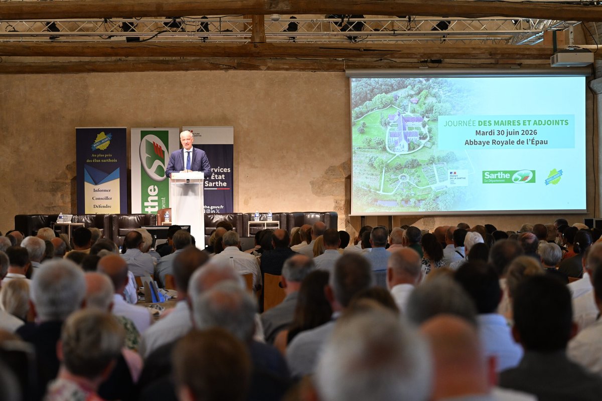 Journée des maires de la Sarthe