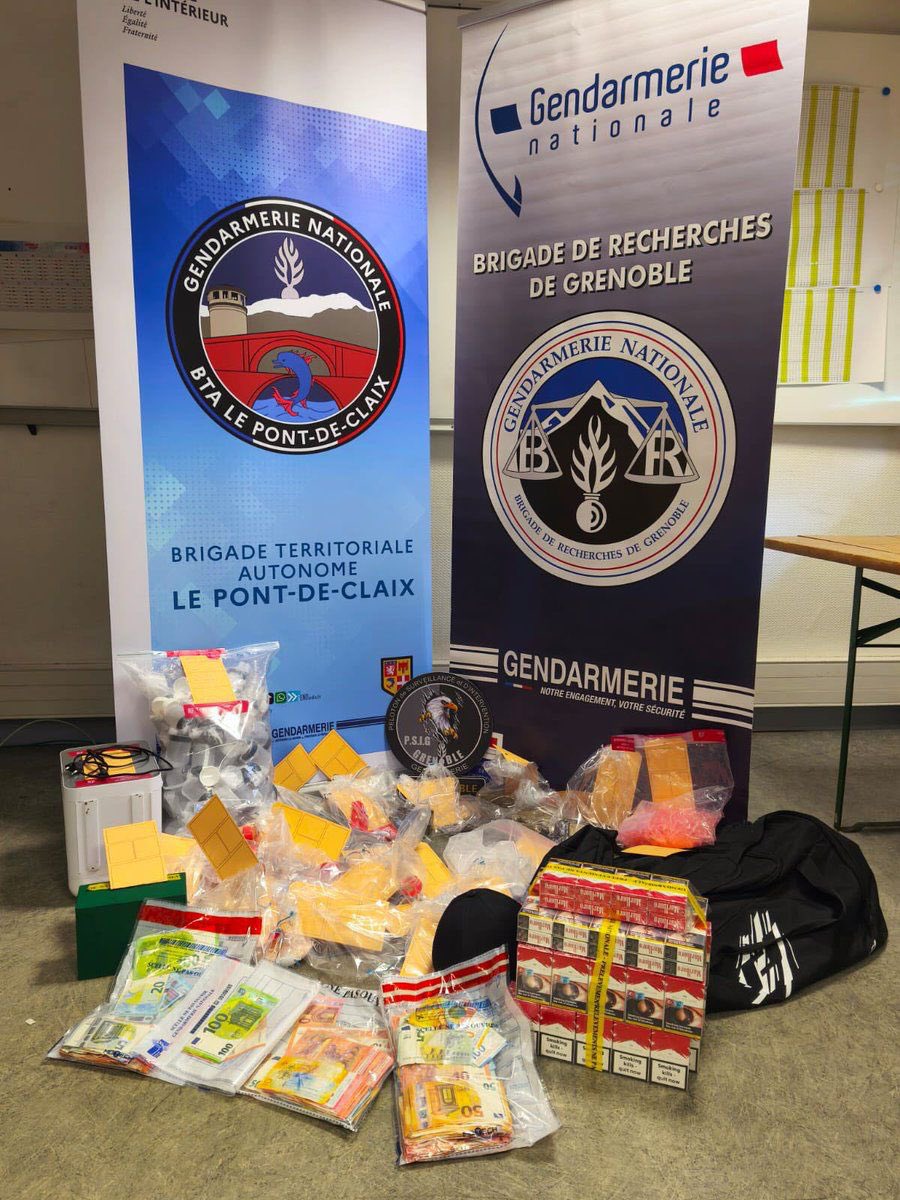 Opération contre le narcotrafic à Grenoble