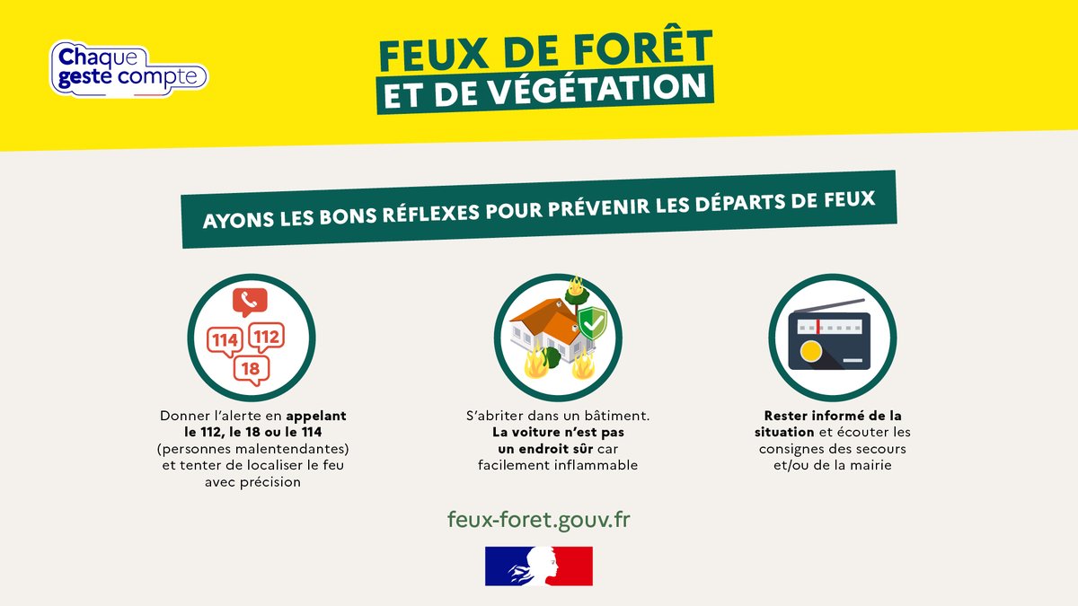 Prévention des feux de forêt Préfecture 15