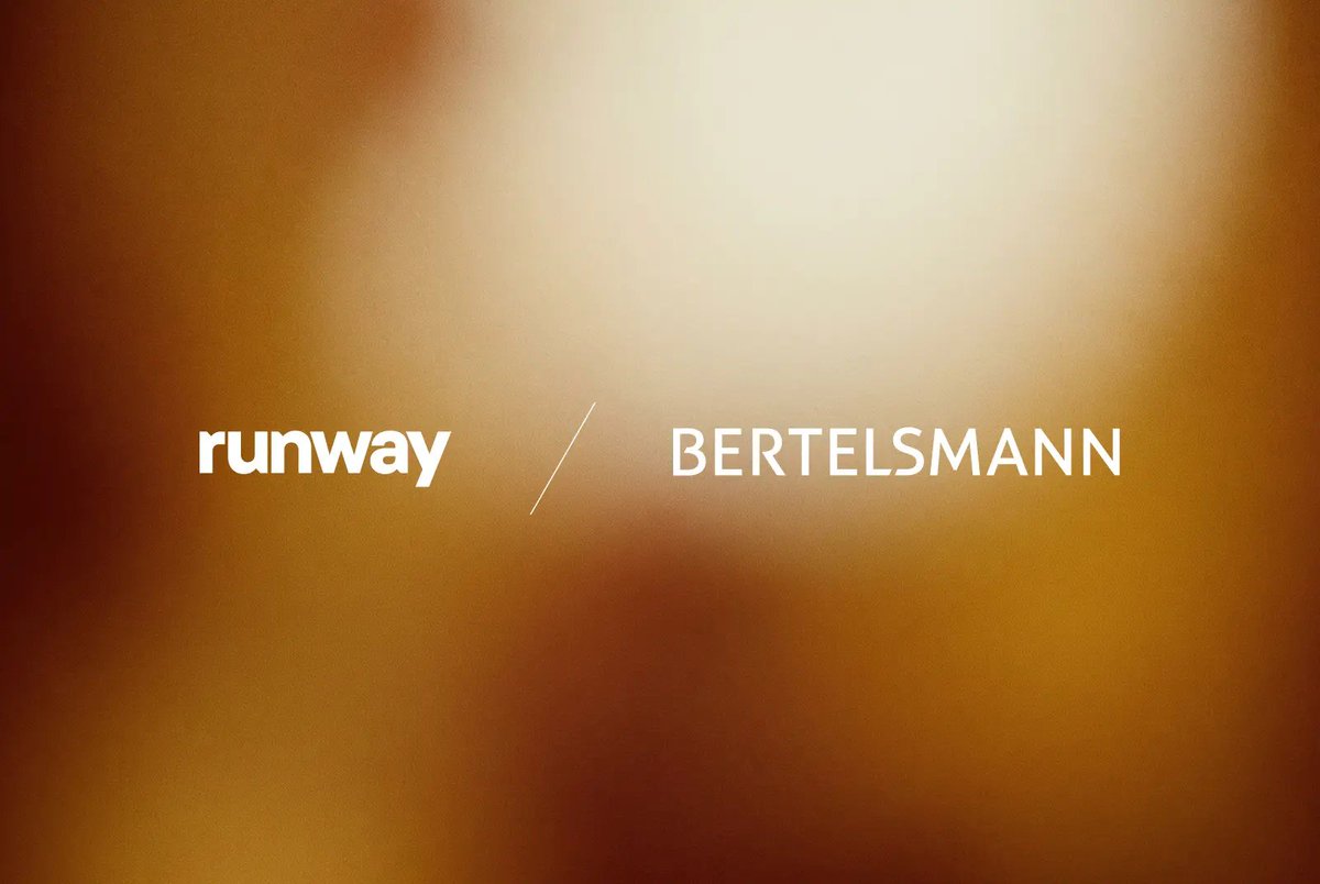 Original image: Runway - Runway Partners With Bertelsmann to Integrate AI Tools