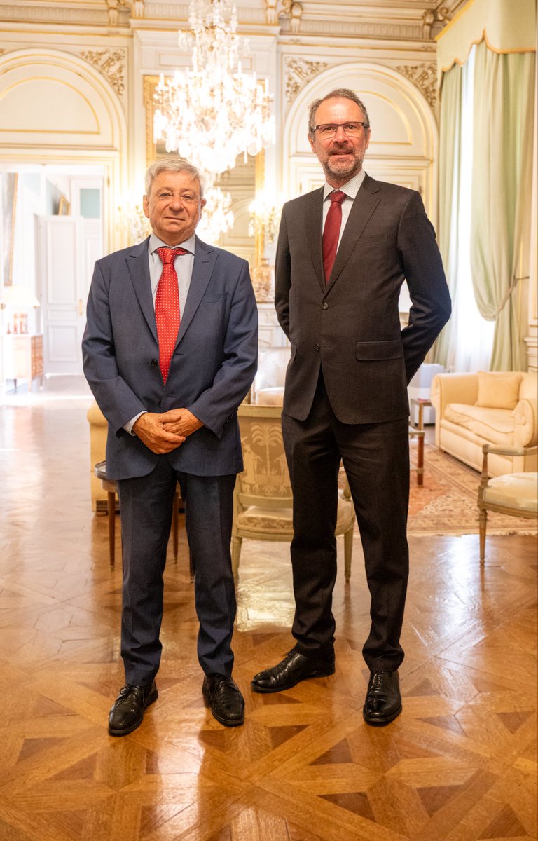 Rencontre entre le Préfet de la région Auvergne-Rhône-Alpes et l'ambassadeur du Royaume-Uni à Lyon