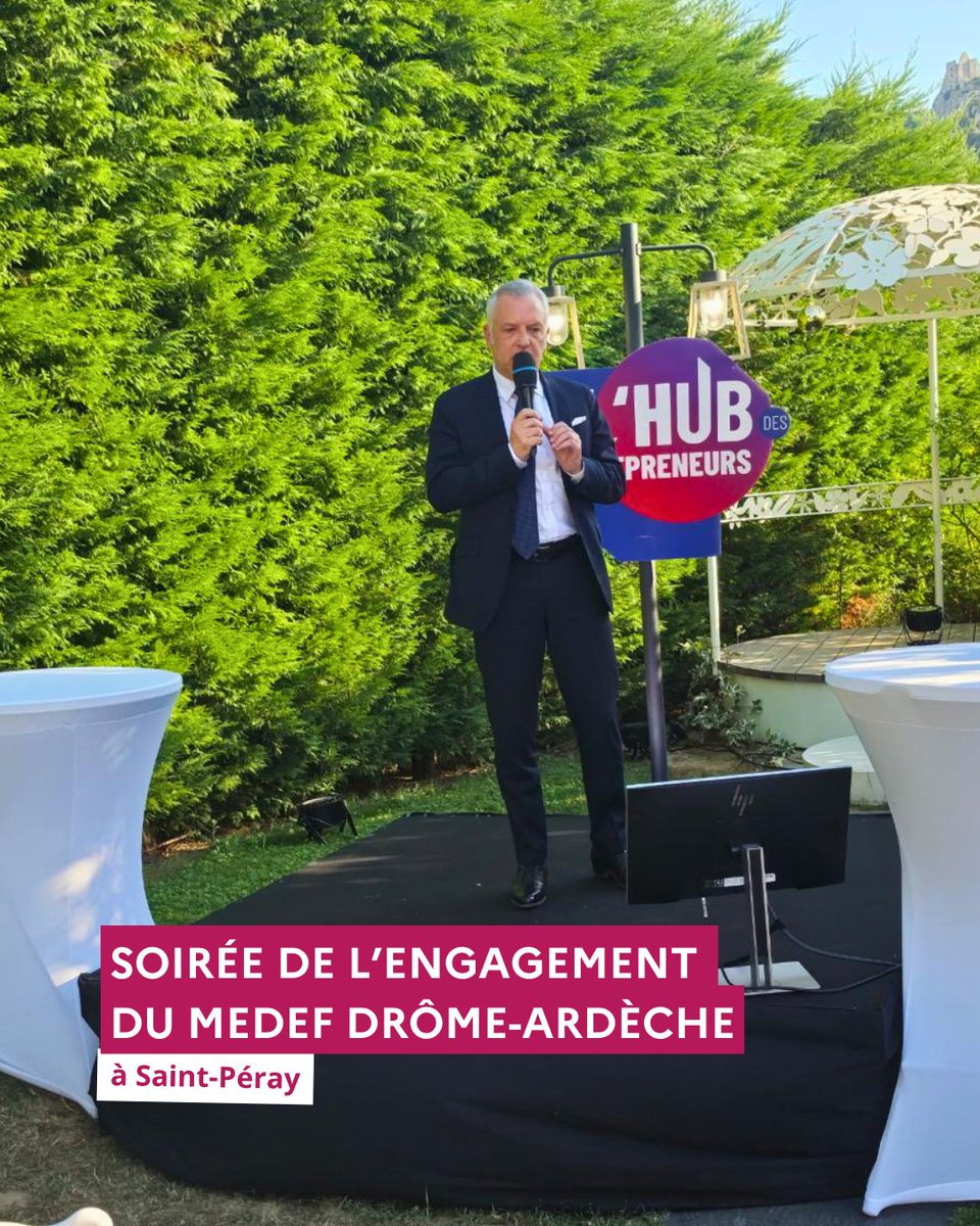 Soirée de l'engagement des entrepreneurs à Saint-Péray