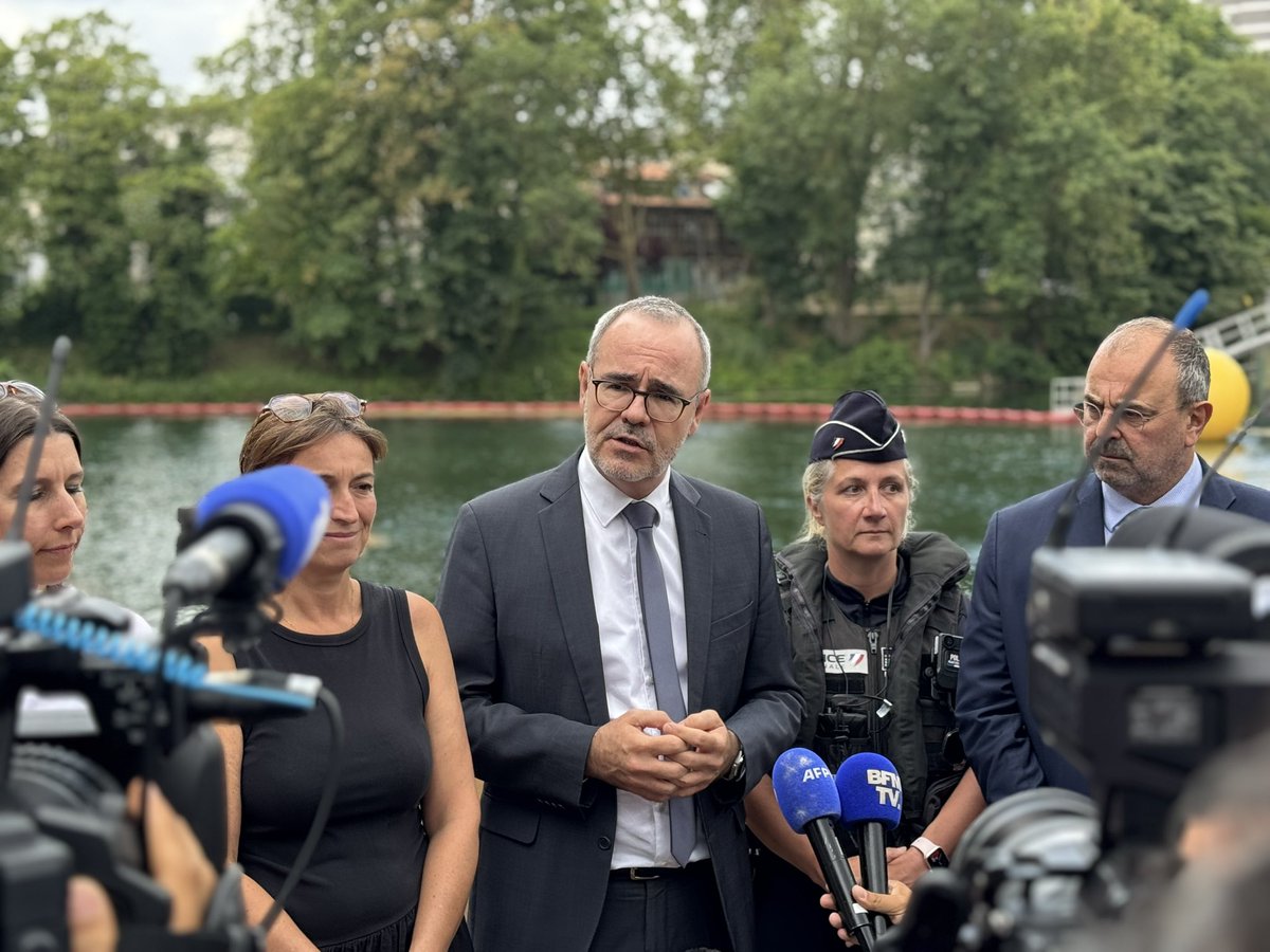 Action de sensibilisation aux risques de la baignade sauvage Joinville-le-Pont