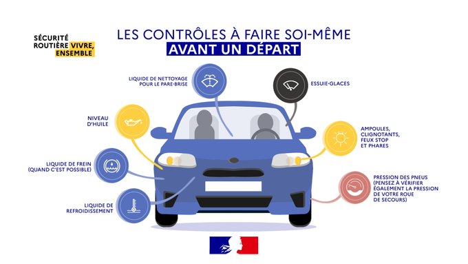 Conseils sécurité routière vacances d'été X Préfecture 80