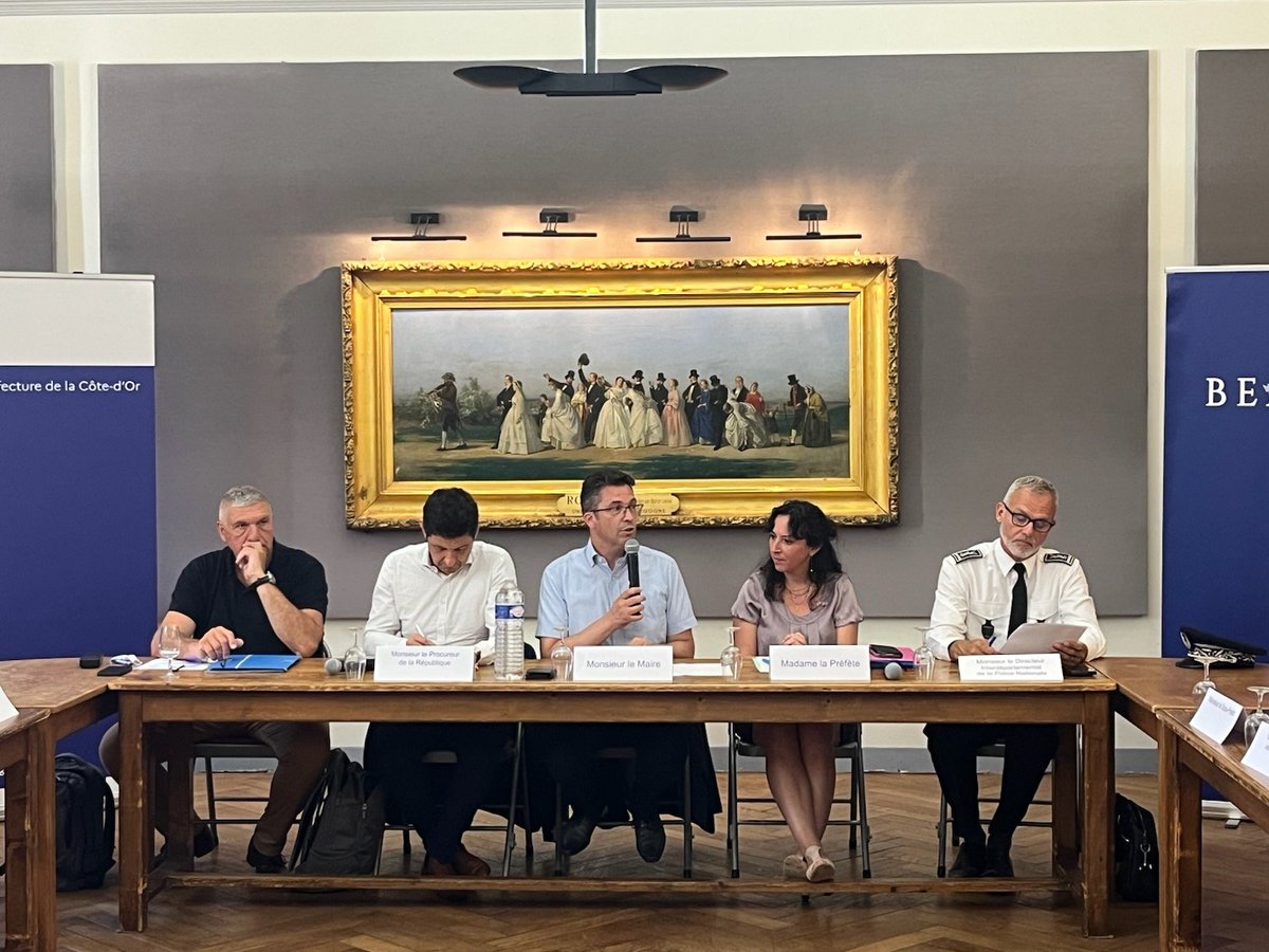 Installation du Conseil Local de Sécurité et de Prévention de la Délinquance de Beaune