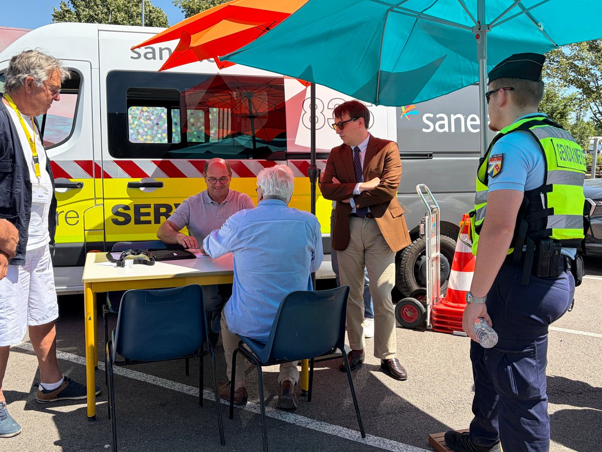 Opération Civil'été sur l'A26 Sommesous