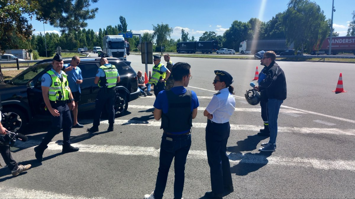 Opération de contrôle routier Montdidier