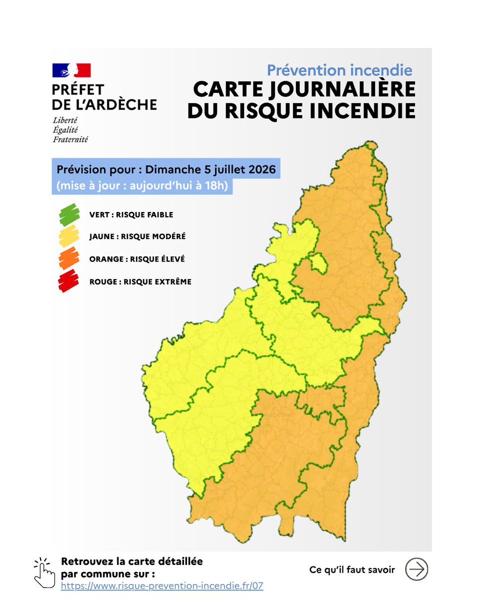 Prévention des incendies en Ardèche