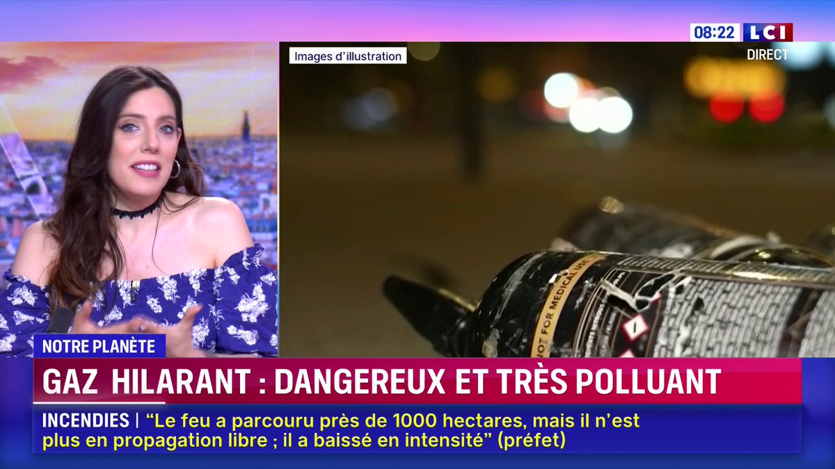 Gaz hilarant dangereux et polluant