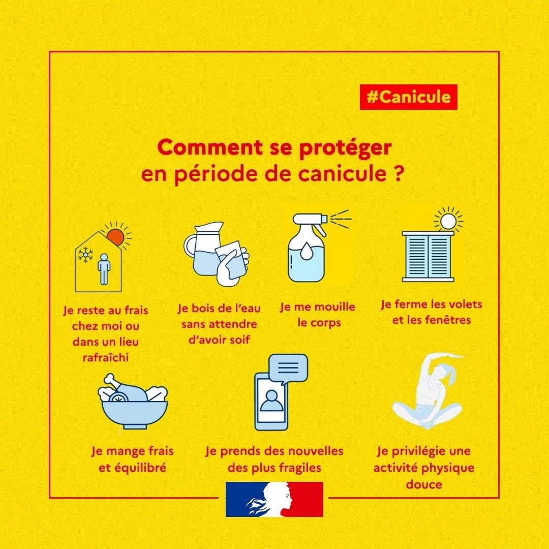 Épisode de fortes chaleurs en Haute-Garonne