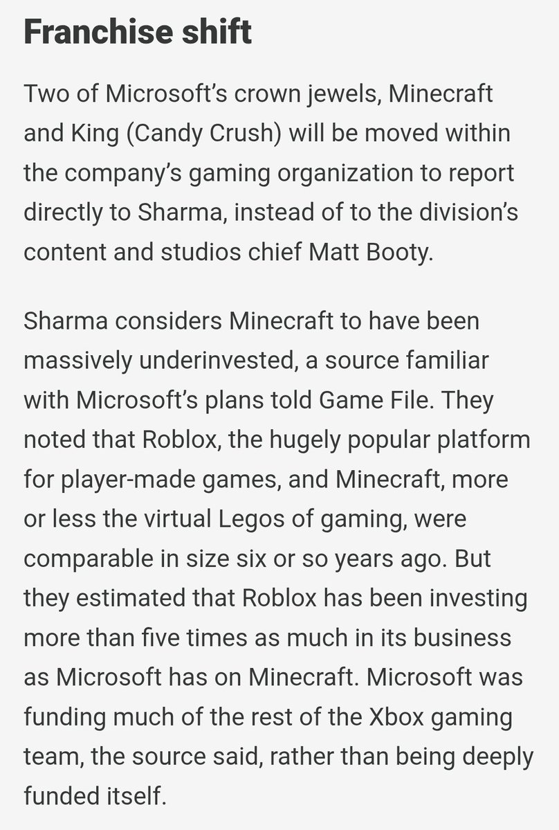 Asha Sharma reorganiza Xbox: Minecraft y Candy Crush pasan a depender de ella