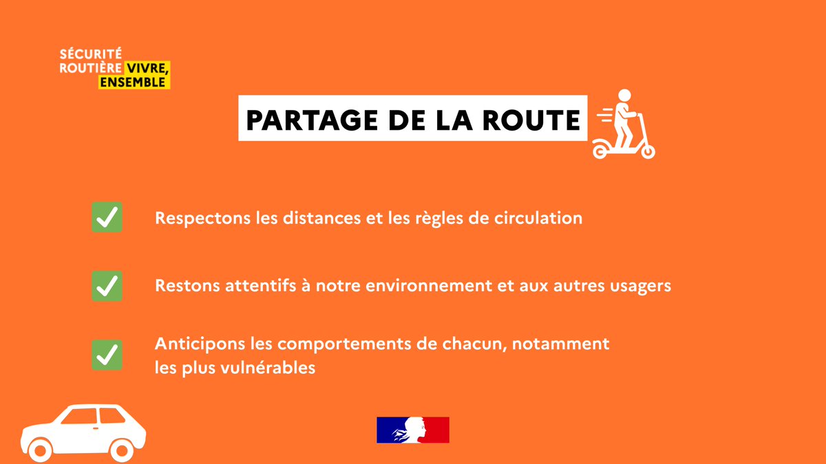 Conseils sécurité routière pour les vacances Préfecture 18