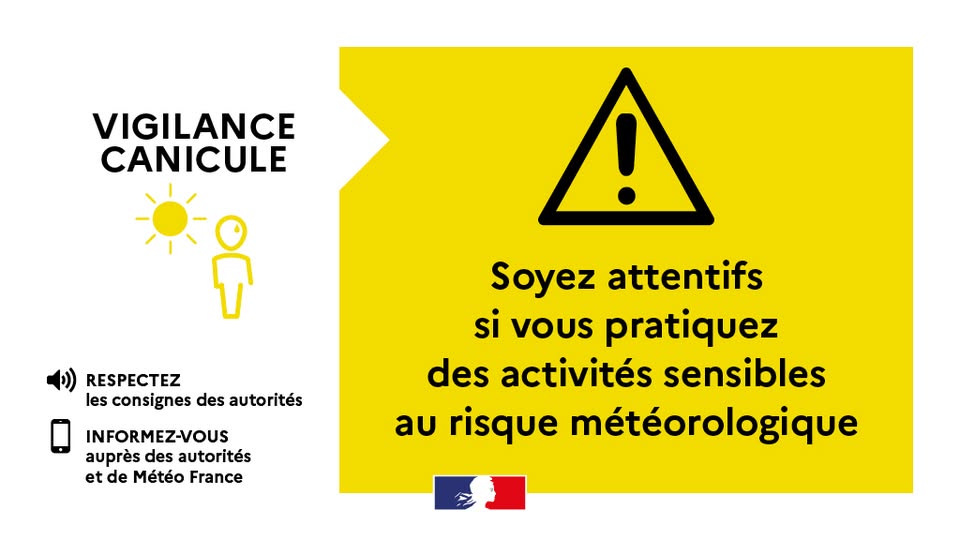 Vigilance météo jaune épisode persistant de chaleur Moselle