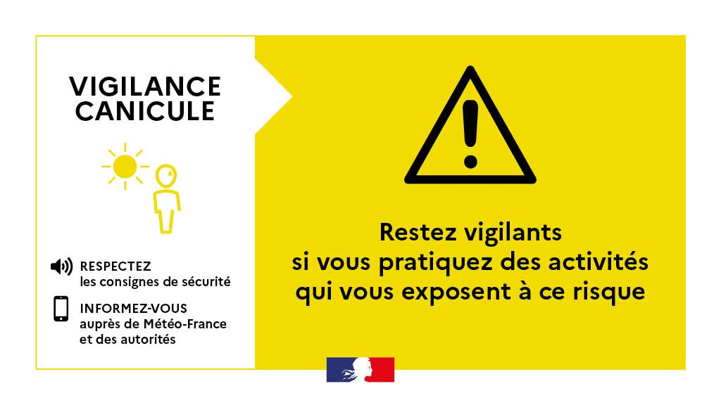 Vigilance Jaune Canicule dans les Vosges