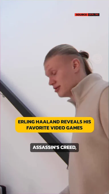 La nevera Xbox de Erling Haaland confirma su pasión por los videojuegos