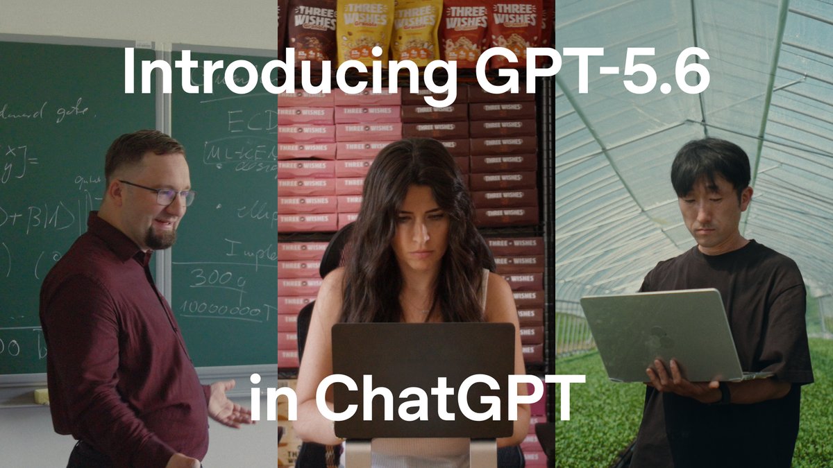 Original video thumbnail: OpenAI - OpenAI Launches GPT-5.6 Model Family Across ChatGPT and API