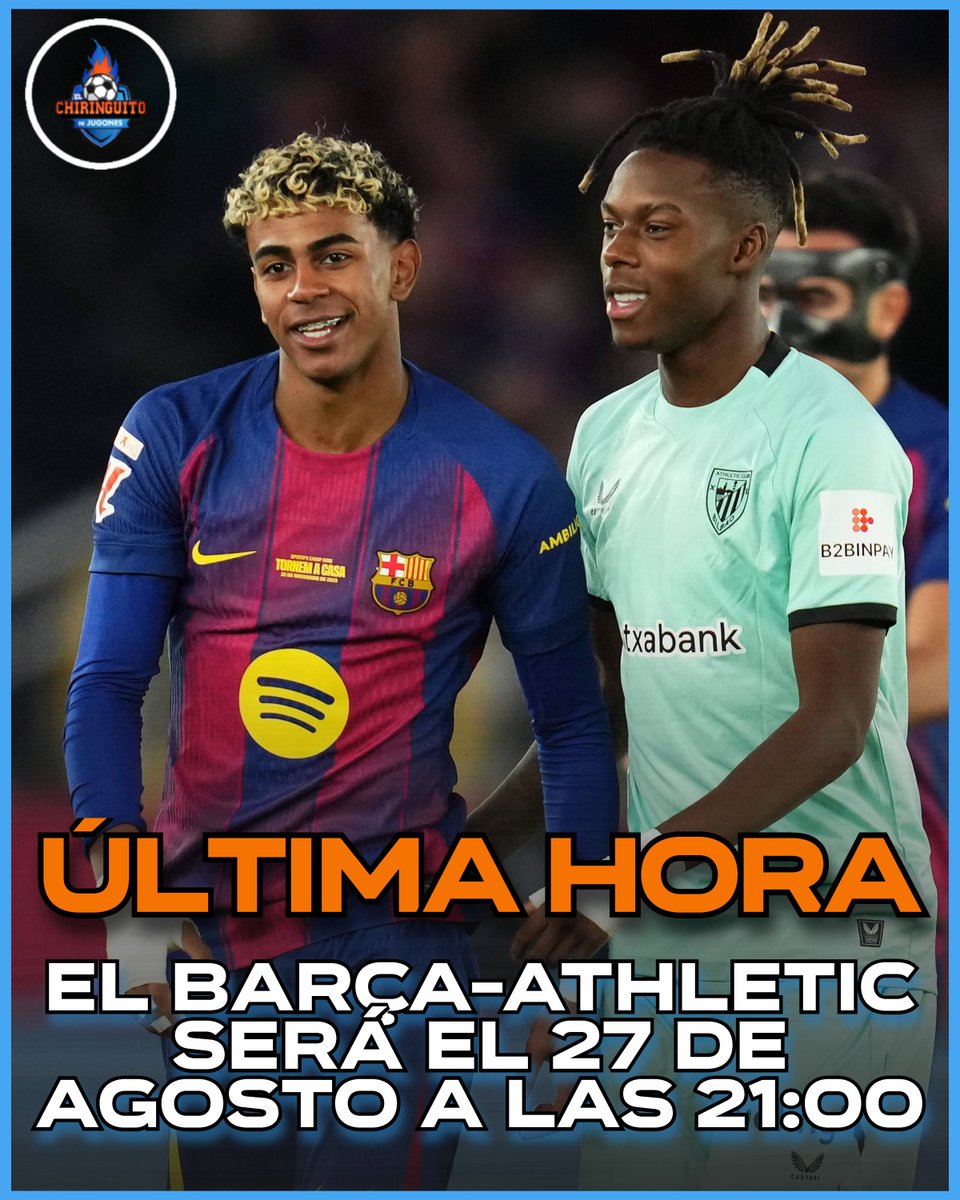 ‼ ¡El BARÇA-ATHLETIC CAMBIA de FECHA! Se…