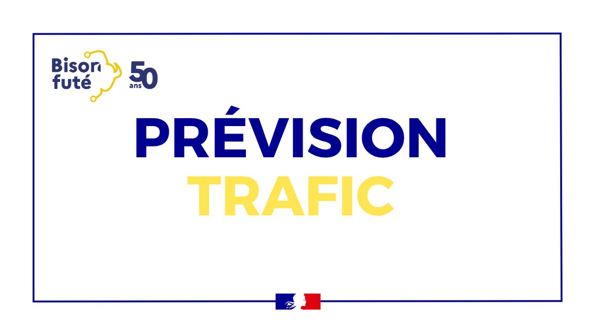 Circulation très difficile ce week-end en sens départs