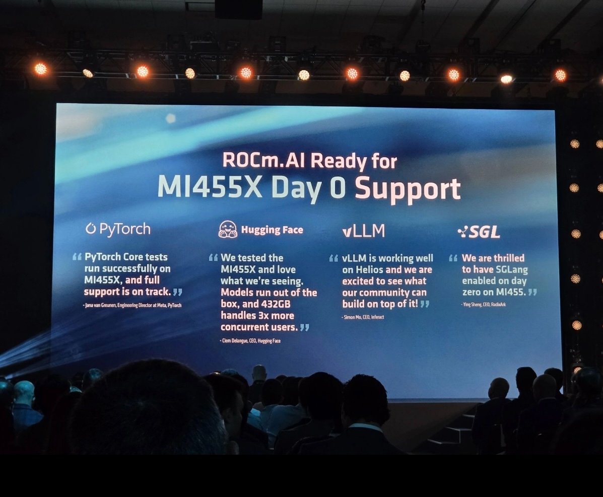 Original video thumbnail: Hugging Face - AMD Unveils MI455X GPU With 432GB HBM4 Memory