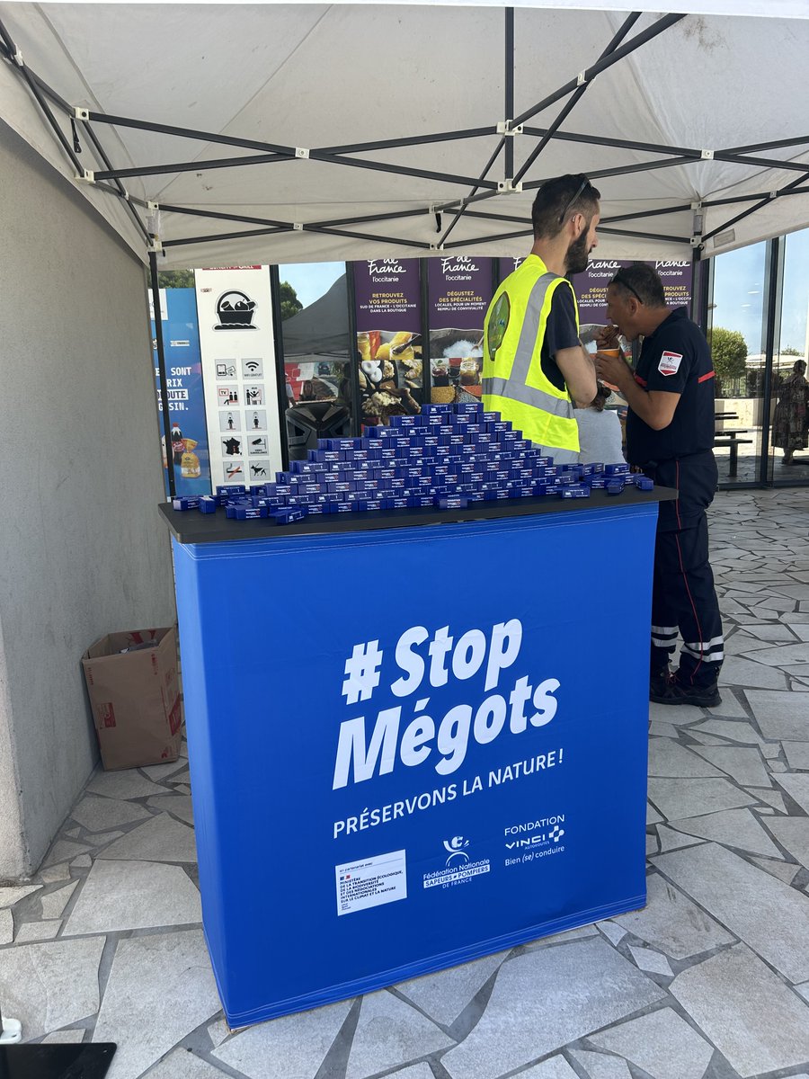 Sensibilisation aux risques d'incendie par le jet de mégots en Aude