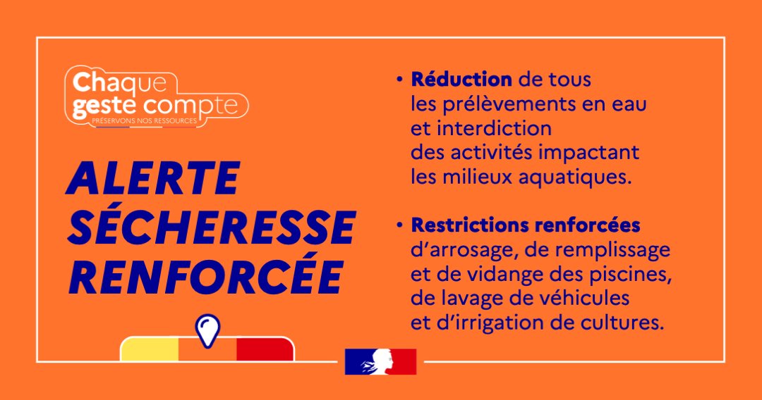 Sécheresse : la Meurthe-et-Moselle en alerte renforcée
