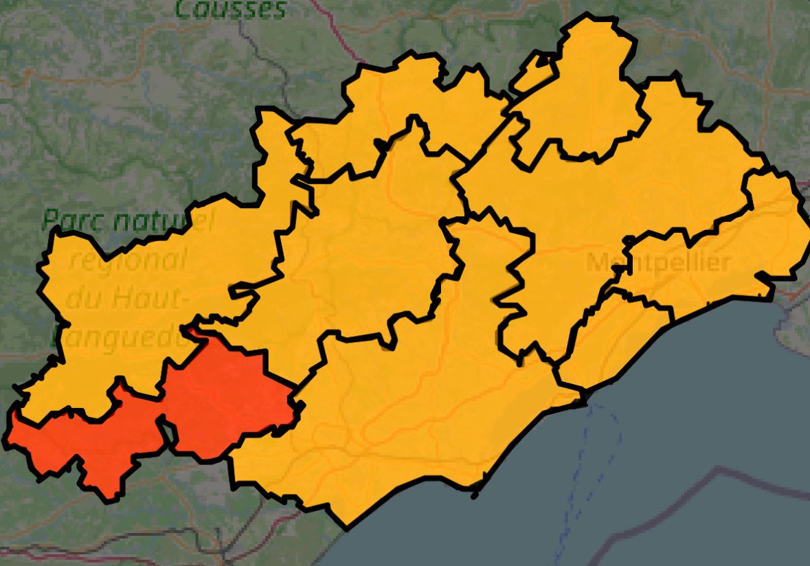 Journée à risque très élevé d’incendies dans l’Hérault