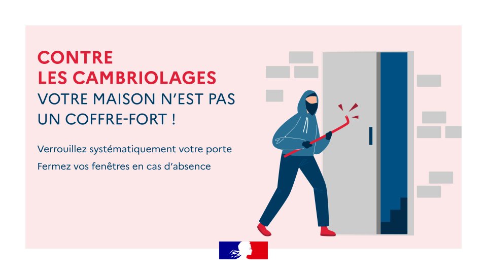 Opération Tranquillité Vacances : surveillance des domiciles pendant les absences